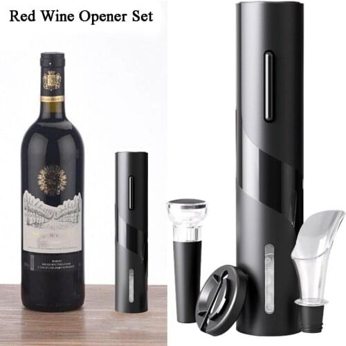 New Household Kitchen Bottle Opener Wine Corkscrew Rechargeable Electric Automatic Wine Opener Professional Corkscrew with USB