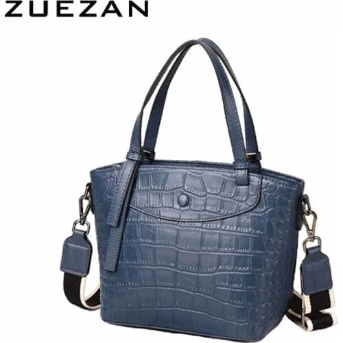 Women Genuine Leather Handbag, Female Tote Shoulder Bag, Natural Cowhide Cross body Bag,D050