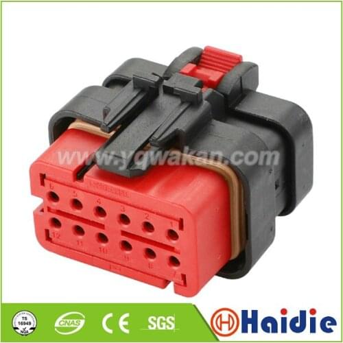 1sets 12pin automotive wiring harness housing plug plastic waterproof connector 776533-1
