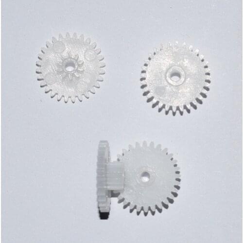 10/100pcs 24+10teeth 2hole OD 13mm double gear/plastic gears/reduction gear/diy toy part technology model rc car 24102B