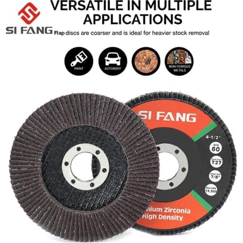 10pcs Flap Discs 115mm 4.5 inch Sanding Discs 60/80/120/240/320 Grit Grinding Wheels Blades for Angle Grinder Abrasive Tools