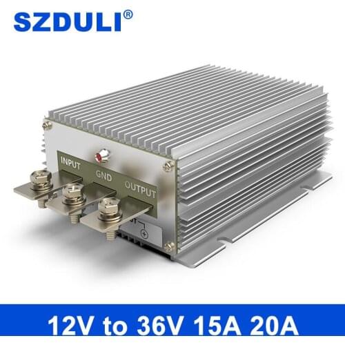 12V Liter 36V Automotive Power Regulator Module 12V to 36V DC Power Converter DC-DC Boost Module