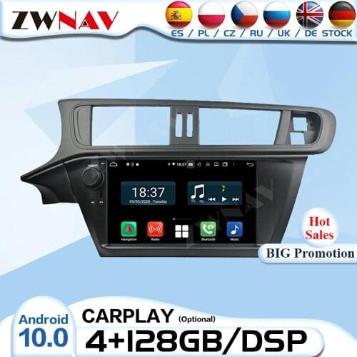 2Din Carplay Android Radio Receiver For Citroen C3-XR 2005 2006 2007 2008 2009 2010 2011 Audio Stereo Video Player GPS Head Unit