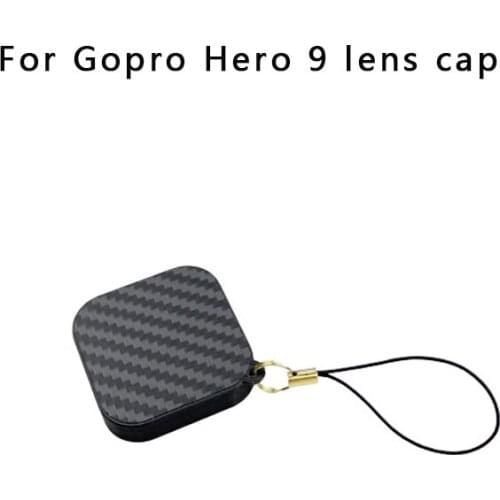 3D anti-drop lens cover protector is anti-drop and wear-resistant, suitable for Gopro Hero 9 black sports camera cap lens protec