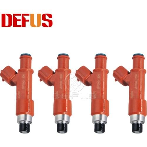 DEFUS 4pcs 450CC Fuel Injector Nozzle OE 297500-1230 For Maz-da High Impedance Injection Value Flow Tested 842-12382 Bico NEW