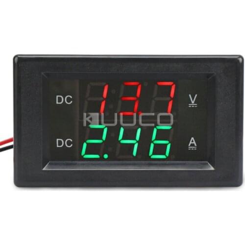 5 PCS/LOT Digital Meter DC 0.0~300V/20A Voltmeter Ammeter DC 12V 18V Voltage/Current Meter/Tester/Monitor Meter/Panel Meter