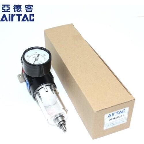 Airtac original AFR2000 AFR20001 FRL AIR SOURCE TREATMENT UNIT AFR SERIES FRL FOR MASK MACHINE F.R.L COOMBINATION