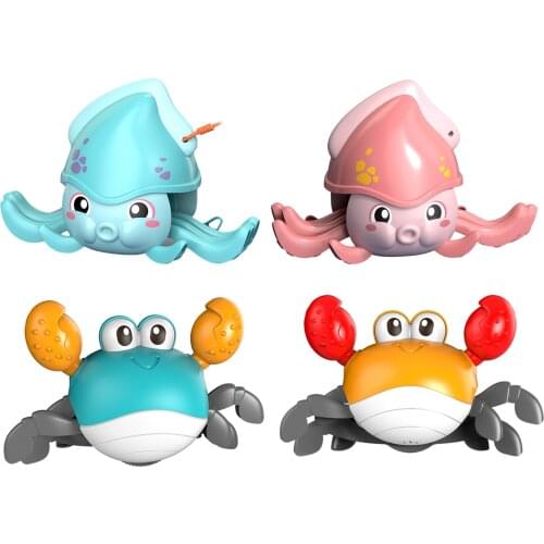 Kids Bathtub Pool Toy Clockwork Bath Toy for Girls Boys Interactive Learning Water Toy Bath Float Toy Gifts Age 1-6 Years