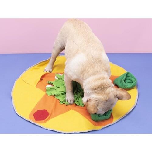 New Washable Foraging Smell Training Puzzle Toy Pets Dogs Stress Relief Trainings Blanket Pet Sniff Pad Cat Dog Slow Feeding Mat