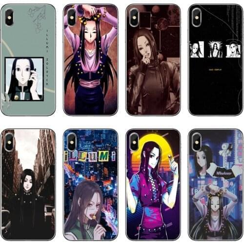 Illumi Zoldyck Hunter HXH Accessories Phone Case For iPhone 12 Mini 11 Pro Max XS Max XR X 8 7 Plus 6 6S Plus 5 5S SE 2020