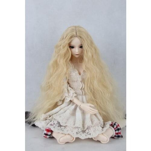 BJD / SD doll wig uncle M / baby girl carve long curly noodles Volume 1/3 1/4 1/6
