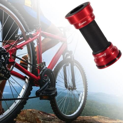 M92 Bicycle Bottom Bracket Integrated Waterproof Aluminum Alloy Press Fit BB92 Hollow Crankset Bottom Bracket for MBT bike