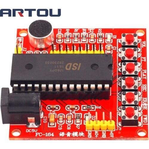 ISD1700 Series ISD1760 Voice Recording Module Free Shipping Dropshipping