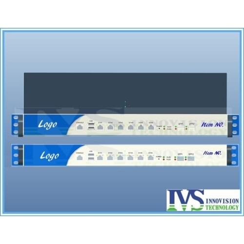 Customized 1U 2*Intel 82599ES 10Gigabit SFP Fiber Port router server i3 i5 i7 SIX 82574L Lans bypass SYS-1U380-BF No stock