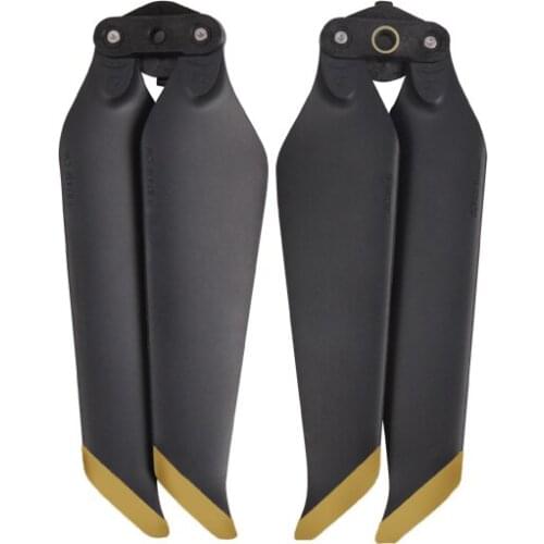 1 Pairs 8743 CW CCW DJI Mavic 2 Pro Zoom Propeller 8743F Low Noise Propellers Quick-Release Drone Blade Prop Gold Nonoriginal