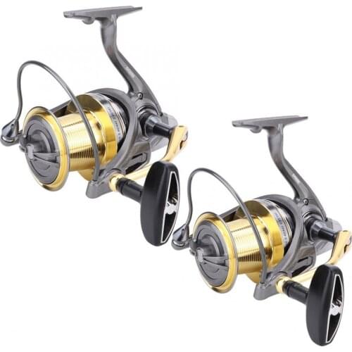 SH10000-12000 Fishing Reel handshake Spinning Fishing Reel Metal Left/Right Hand Fishing Reel Wheels Lightweight Fishing Reel