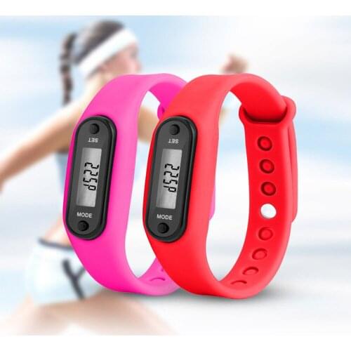 Run Step Watch Bracelet Calorie Counter Digital LCD Walking Digital Pedometer Smart Watch Sport Pedometer Display Sports Pedomet