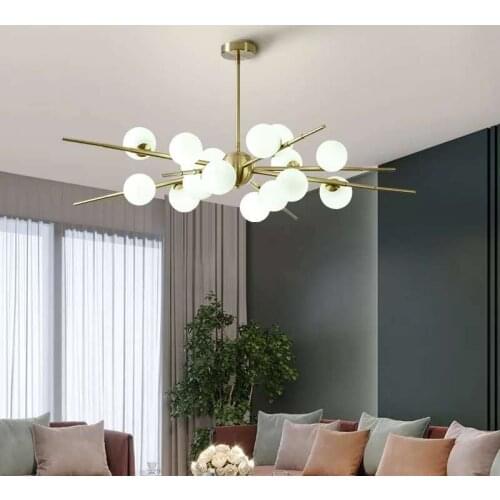 Home Décor Modern Chandelier Ball Pendant Lights For Kitchen Living Dining Room Bedroom Decoration Indoor Lighting Ceiling Lamps