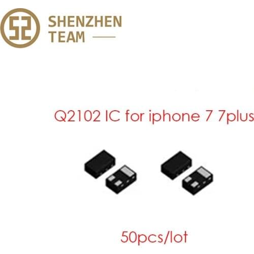 SZteam 50pcs/lot Q2102 ic chip RV3C002UN for iphone 7 7plus TIGRIS_TO_BATTERY_SWI