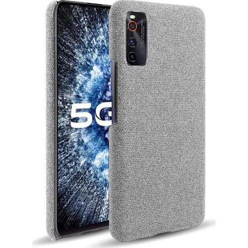 Cloth Cases For Vivo iQOO Neo3 5G Slim Retro Cloth Hard Cover For Vivo iQOO Neo 3 V1981A 6.57" Coque Funda Capa
