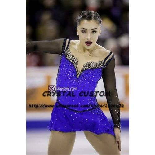 Custom Ice Skating Dresses Graceful New Brand Figure Skating Dresses For Competition DR4211