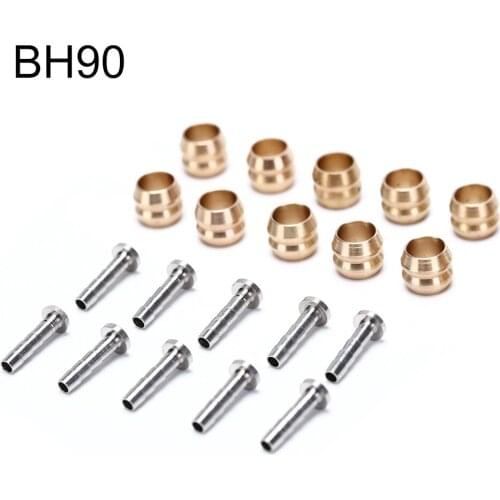 10pairs BH90 Bicycle Brake Hose MTB Bike Hydraulic disc brake Olive Connect Insert for shimano Hydraulic disc brake cable