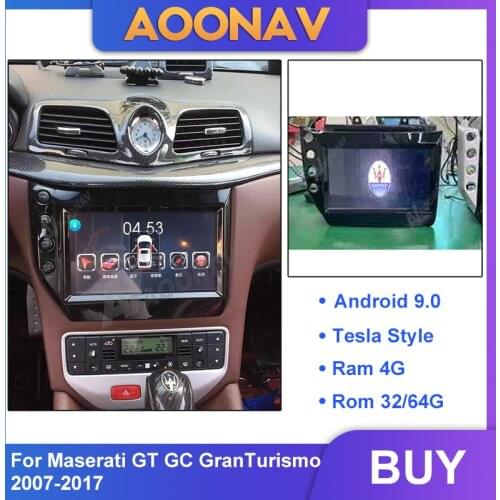 2 din Android Car Radio Multimedia Player For Maserati GT GC GranTurismo 2007-2017 Car Stereo 2DIN Autoradio Touch Screen Auto
