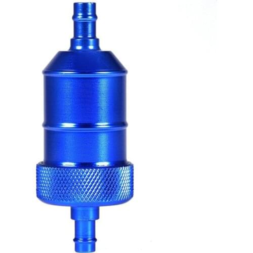 8mm Petrol Gas Fuel Filter Cleaner For Motorcycle Pit Dirt Bike ATV Quad Inline Oil Gas Fuel Filter 5 Color