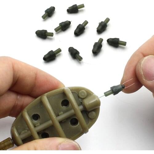 10PCS Quick Change Beads Carp Match Fishing Tackle Hook Links Method Feeders Carp Fishing Accessories Tackle