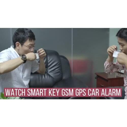 Cardot Watch Key Gsm Gps Car Alarm Auto Electronics Push Button Start Engine Auto Spare Parts