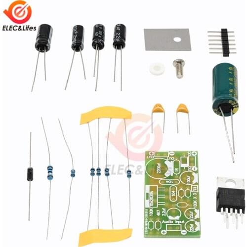 DC 12V 18W TDA2030A Digital Audio Power Amplifier Module mono HiFi amplifier board DIY Kit FOR Arduino Expansion board module