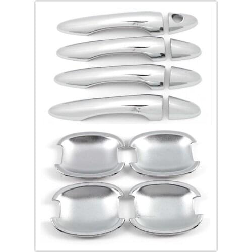 For Kia Sportage R 2010-2019 For High-quality ABS Chrome Door bowl handle Car styling