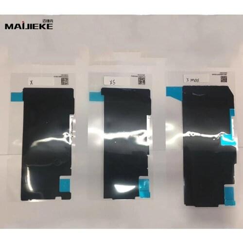 10PCS Original Back Adhesive Tape for iPhone X Xs Max LCD Back Rear Adhesive Sticker