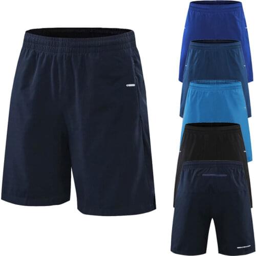 Men Summer Running Shorts Fitness Shorts Quick Dry Mens Gym Shorts Sport gyms Tennis Basketball SoccerShort Pants Back pocket