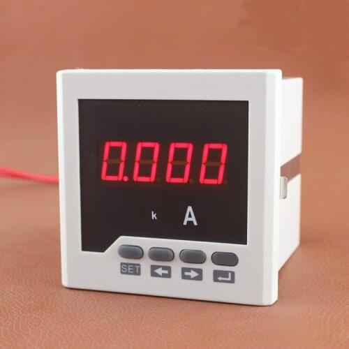 Programmable Intelligent Digital Display Monitoring Instrument AC Single-phase High-precision Ammeter Hydropower Project