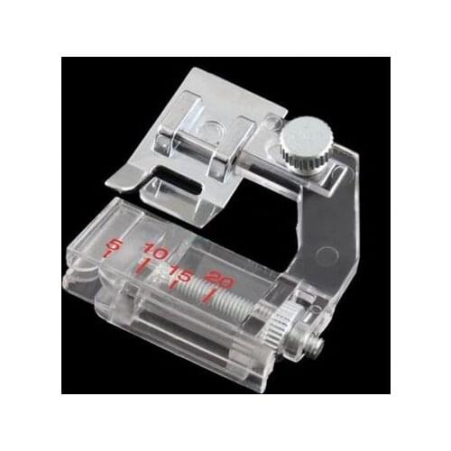ADJUSTABLE BIAS TAPE SNAP ON 6290 BINDER FOOT AJUSTABLE BINDING SNAP-ON BIAS BINDER PRESSER FOOT