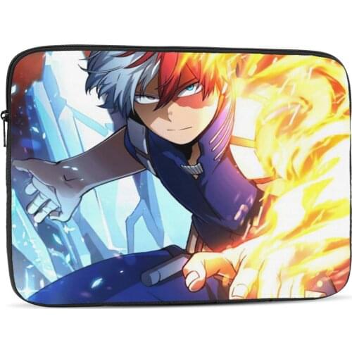 Anime My Hero Academia Boys Mens Cartoon Laptop Sleeves for 10/12/13/14/15/17 inch Laptop Pouch Bags Notebook Computer Case