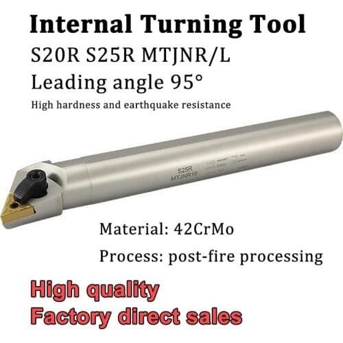 S20R S25R MTJNR MTJNL 16 White Internal Turning Tool CNC Tool Holder for TNMG160404 /08 Carbide Inserts CNC Lathe Cutter Tools