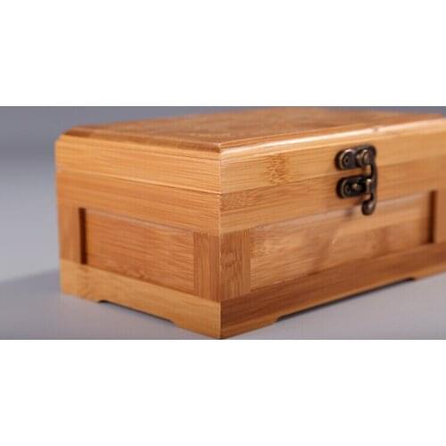 Hand made natural Bamboo storage box jewelry box plate stud earring earrings ring eco-friendly storage box natural storage box