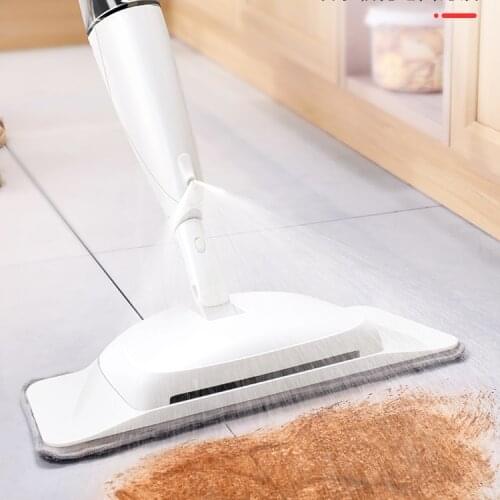 Spray Mop No Hand Wash Microfibre Wood Floor Ultraclean Reusable Spin Magic Mop Ceramic Tile Mopa Household Cleaning Tools DG50T