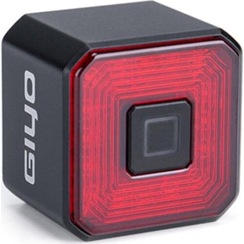 GIYO Bicycle Taillight Rear LED Safety LanternBike Lights Auto On/Off USB Rechargeable Stop Signal Brake Lamp Bike Accessories