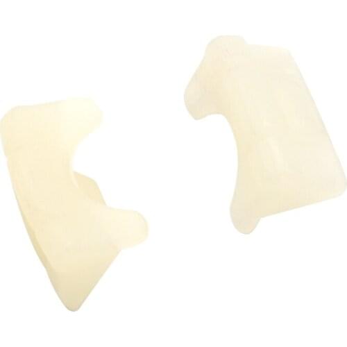 2pc Car Inner Outer Seat Runner Clip Guide Seat Buckle Clamp Accessories Fit for VW Golf I II Polo Caddy Jetta Passat