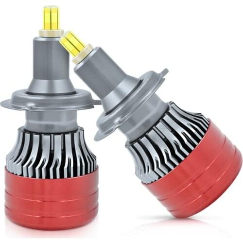 2PCS Canbus Car Lights 30000LM H8 H11 Fog Lights H7 LED Car Headlight H1 H3 9005 9006 6Sides Chip Bulb Fog Lights 6000K 12V 24V