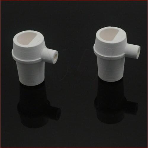 2 X DENTAL SILICA QUARTZ JEWELRY CENTRIFUGAL CASTING CRUCIBLE VERTICAL CUP TYPE