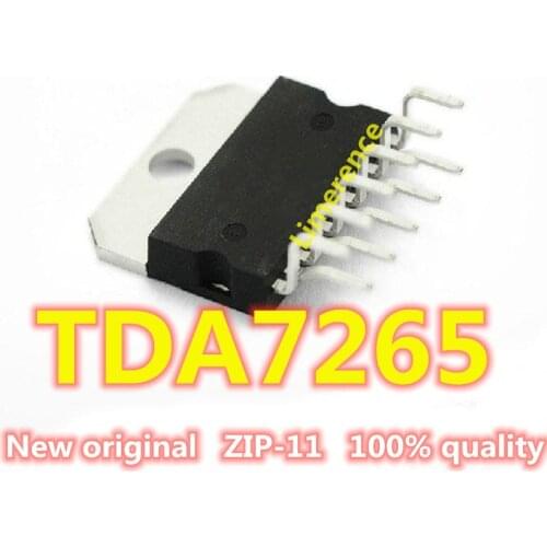 4pcs/lot TDA7265 ZIP-11 ZIP 25 +25W STEREO AMPLIFIER WITH MUTE & ST-BY new and origina