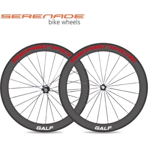 700C 25mm Tire Carbon Clincher Bike Accessories 60mm Road Wheels Cycling V-Brake Basalt Edge Pads UD Matte Finished
