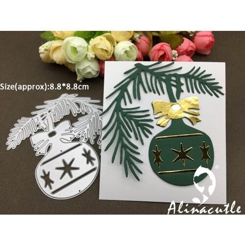 AlinaCraft METAL CUTTING DIES cut santa christmas ball Scrapbooking paper craft card album punch stencil art cutter die cut