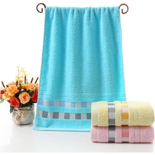 77 X 33cm Bath Towels 100% Cotton Towel Avaliable Cotton Fiber Natural Eco-friendly Embroidered Bath Towel