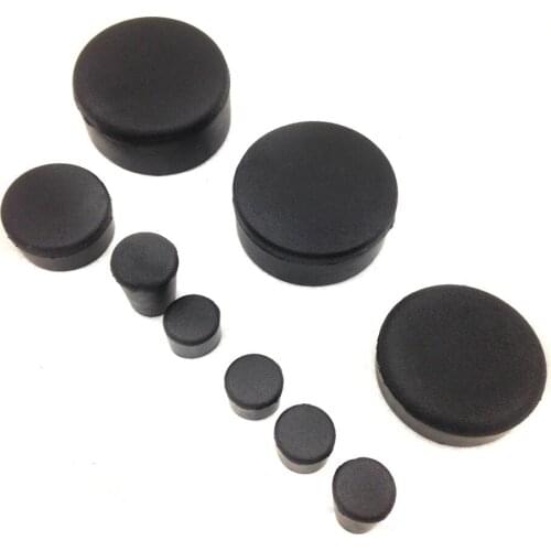 Aftermarket free shipping motorcycle parts Fairing Frame Plugs for suzuki 2005 2006 GSXR 1000 GSX-R1000 GSXR1000 Black