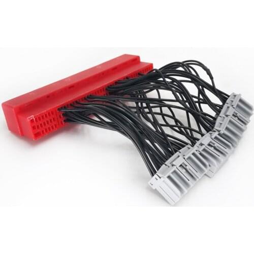 Biurlink Car OBD2A to OBD1 Harness Replace ECU Jumper Conversion Wiring Transfer Harness Wire Adapter For Honda